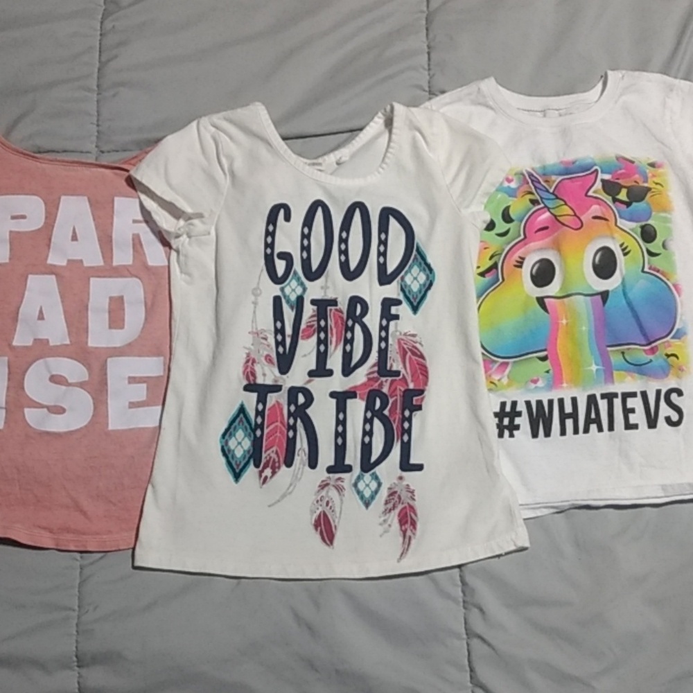 Lot of 3 girl's t-shirts